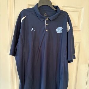 Gently used Jordan Brand coaches polo in size 2XL.